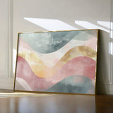Boho 096 Canvas Art 60 x 40 cm / Black