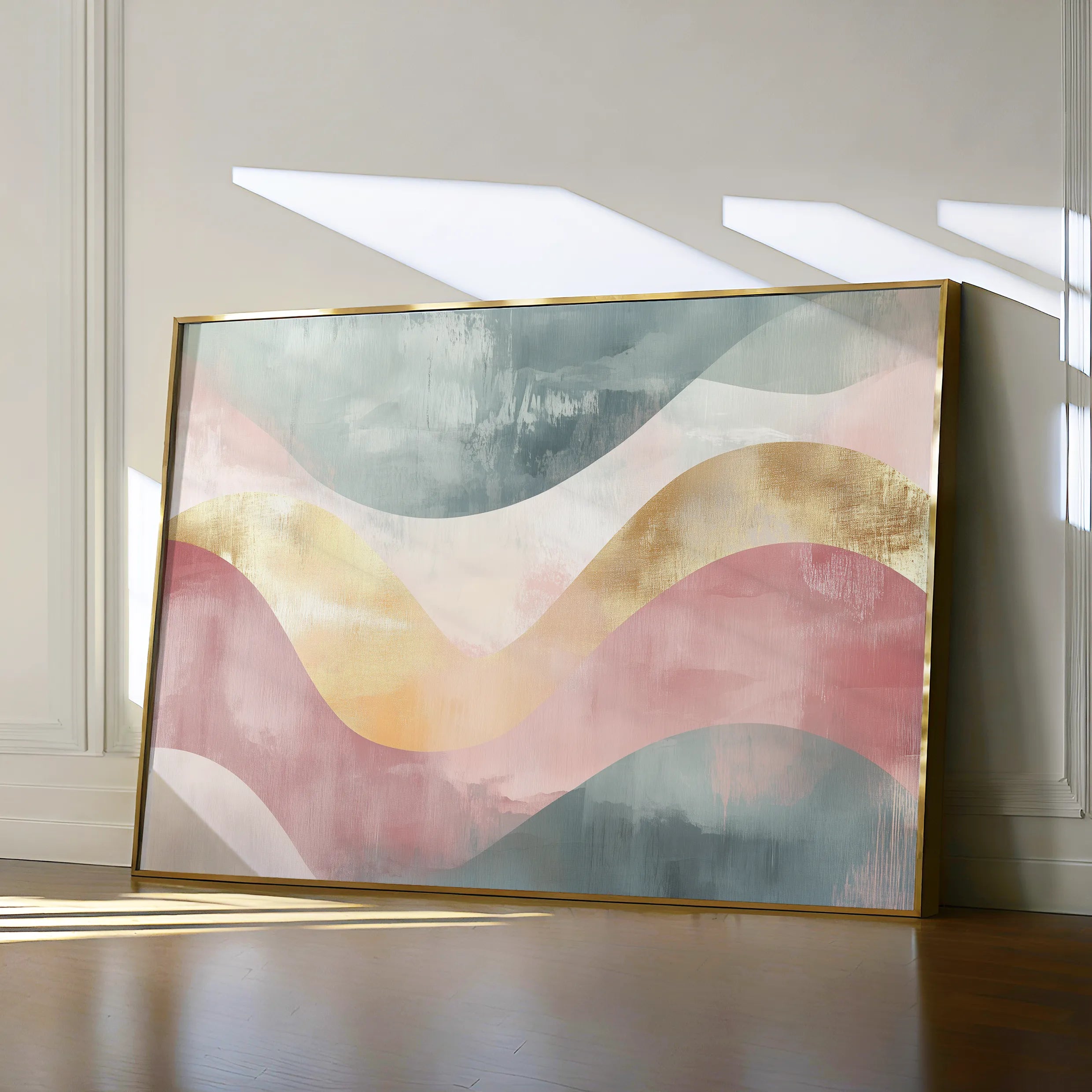 Boho 096 Canvas Art 60 x 40 cm / Black
