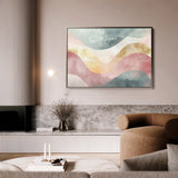 Boho 096 Canvas Art 60 x 40 cm / Black