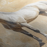 Horses 096 Canvas Art 60 x 40 cm / Black