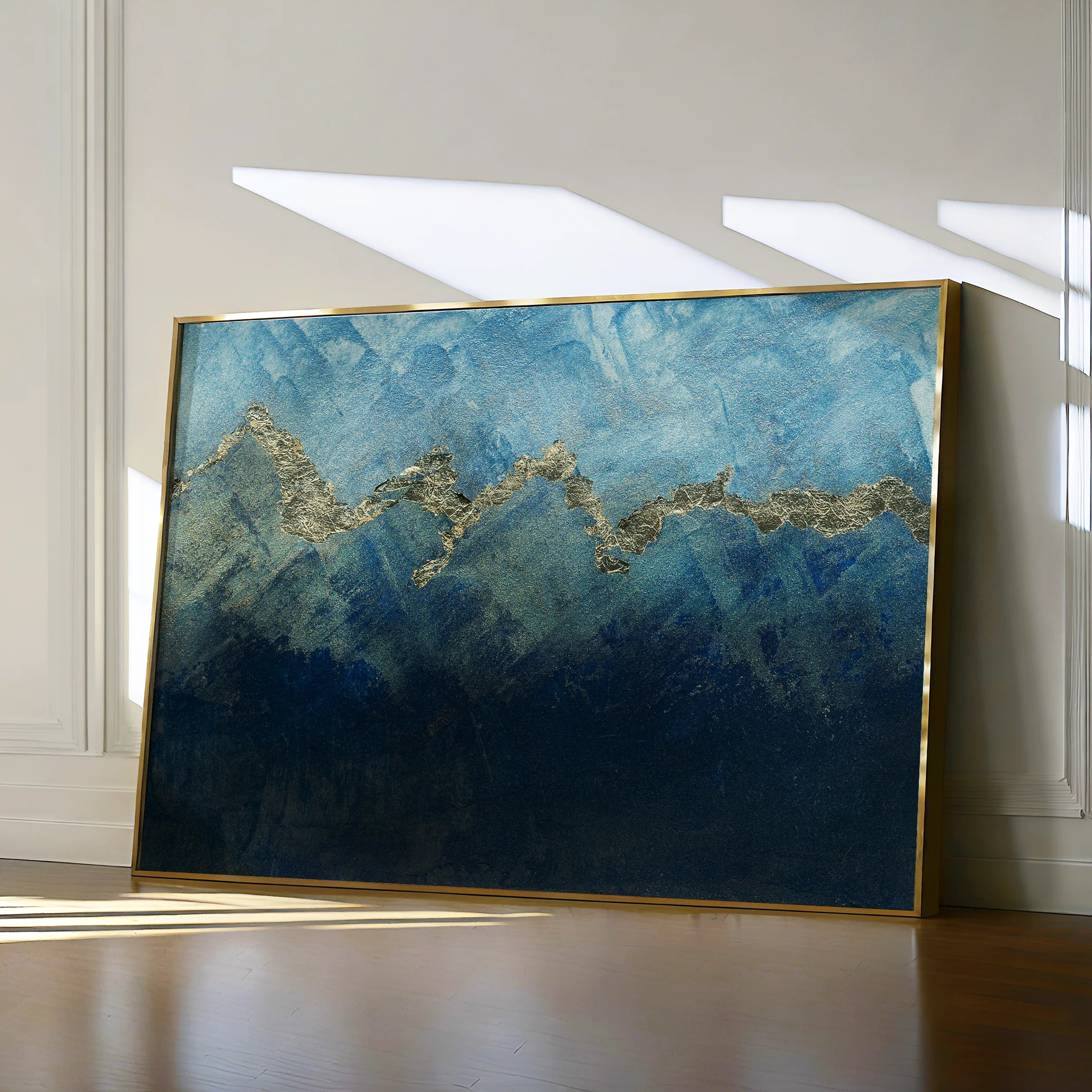 Abstract 097 Canvas Art 60 x 40 cm / Black