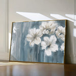 Floral 097 Canvas Art 60 x 40 cm / Black
