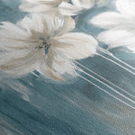 Floral 097 Canvas Art 60 x 40 cm / Black