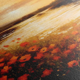 Landscape 097 Canvas Art 60 x 40 cm / Black