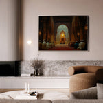 Orientalist 097 Canvas Art 60 x 40 cm / Black