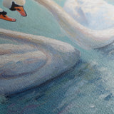 Animals 098 Canvas Art 60 x 40 cm / Black