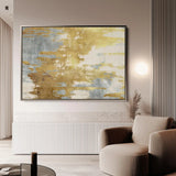 Abstract 098 Canvas Art 60 x 40 cm / Black