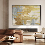 Abstract 098 Canvas Art 60 x 40 cm / Black