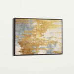 Abstract 098 Canvas Art 60 x 40 cm / Black