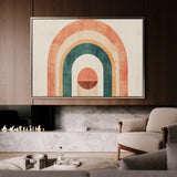Boho 098 Canvas Art 60 x 40 cm / Black