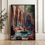 Orientalist 098 Canvas Art 60 x 40 cm / Black