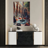 Orientalist 098 Canvas Art 60 x 40 cm / Black