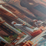 Orientalist 098 Canvas Art 60 x 40 cm / Black