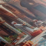 Orientalist 098 Canvas Art 60 x 40 cm / Black