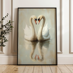Animals 099 Canvas Art 60 x 40 cm / Black