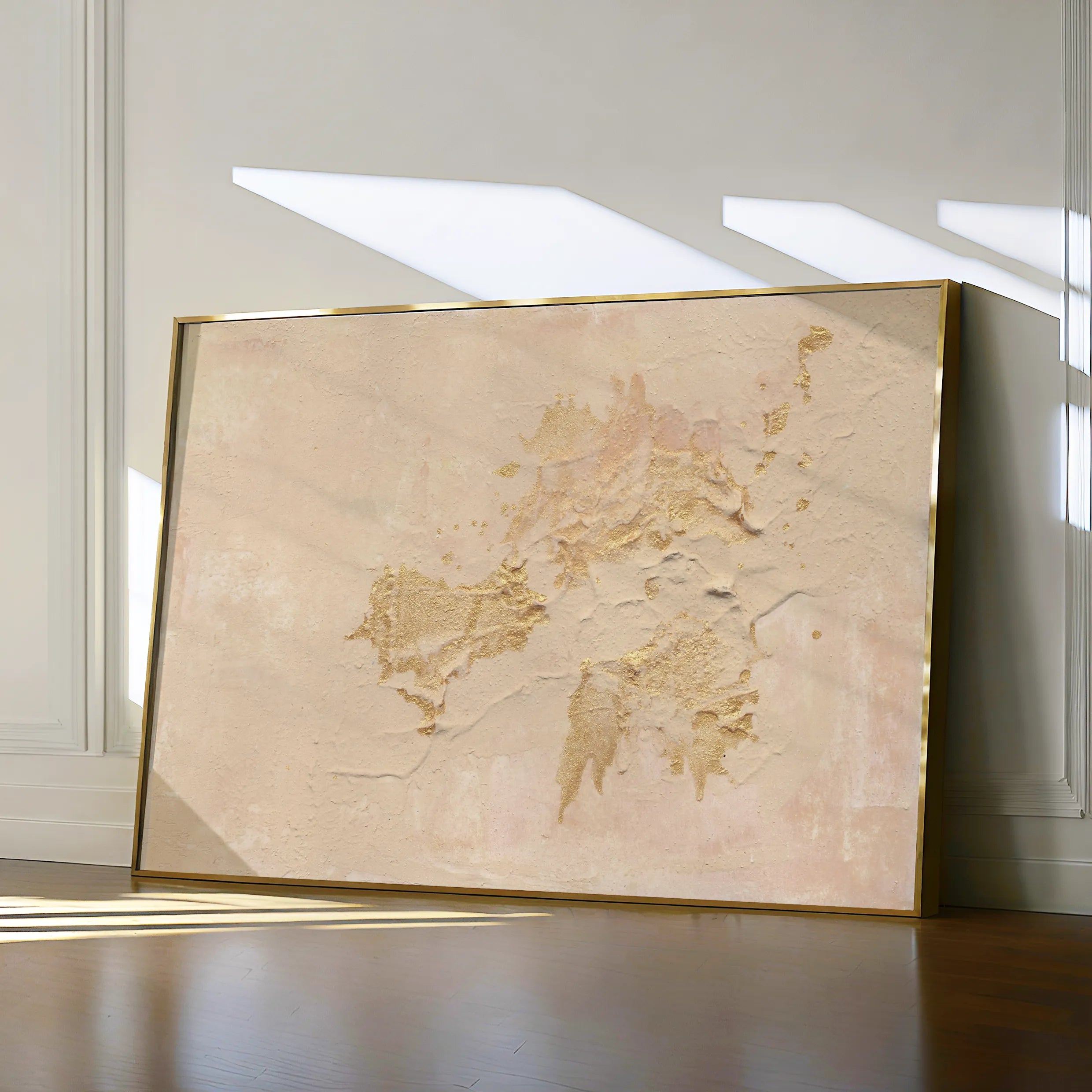 Abstract 099 Canvas Art 60 x 40 cm / Black