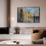 Orientalist 099 Canvas Art 60 x 40 cm / Black