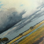 Landscape 100 Canvas Art 60 x 40 cm / Black