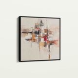 Abstract 1000 Canvas Art 60 x 60 cm / Black