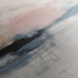 Abstract 1002 Canvas Art 60 x 60 cm / Black