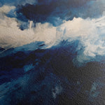 Abstract 1003 Canvas Art 60 x 60 cm / Black