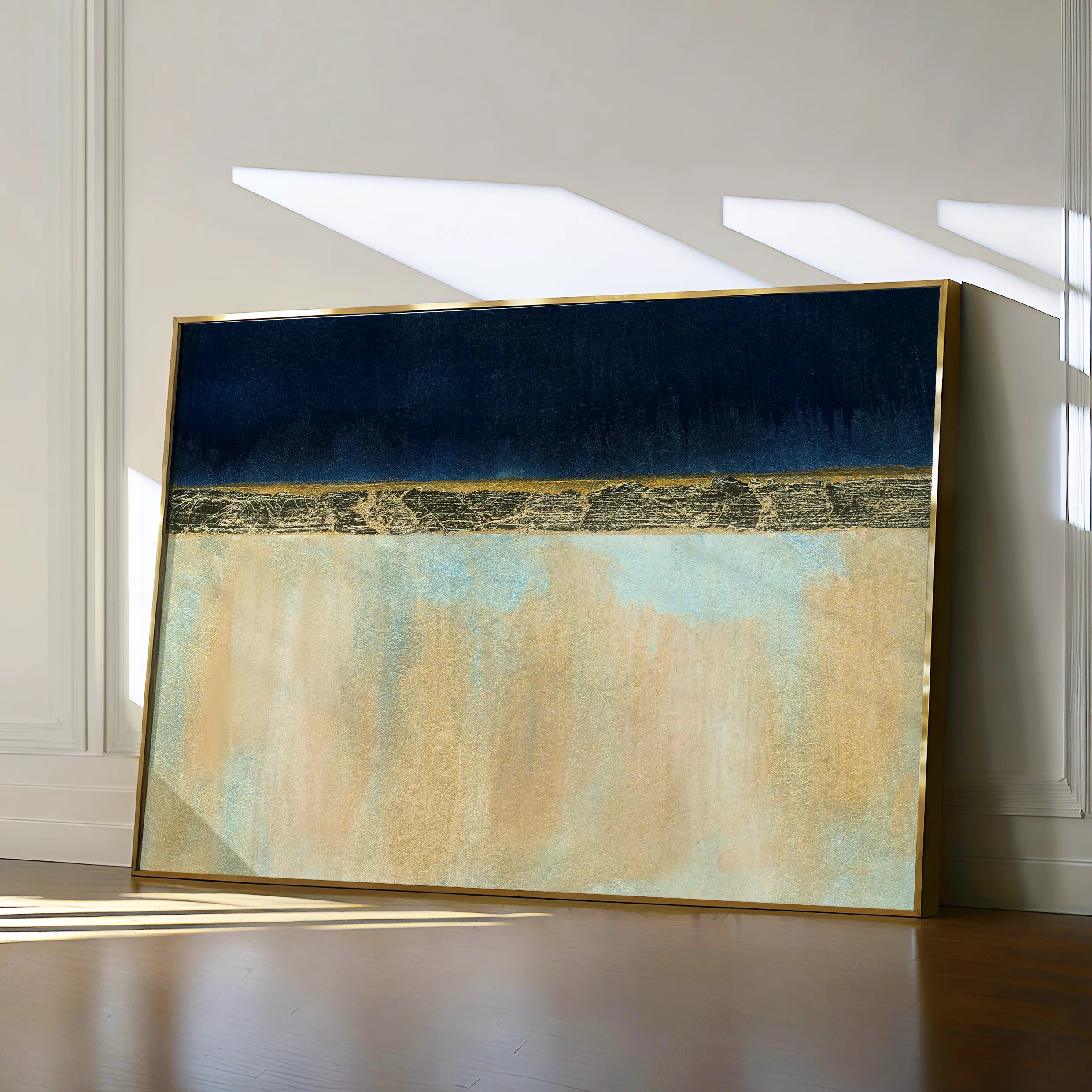 Abstract 101 Canvas Art 60 x 40 cm / Black