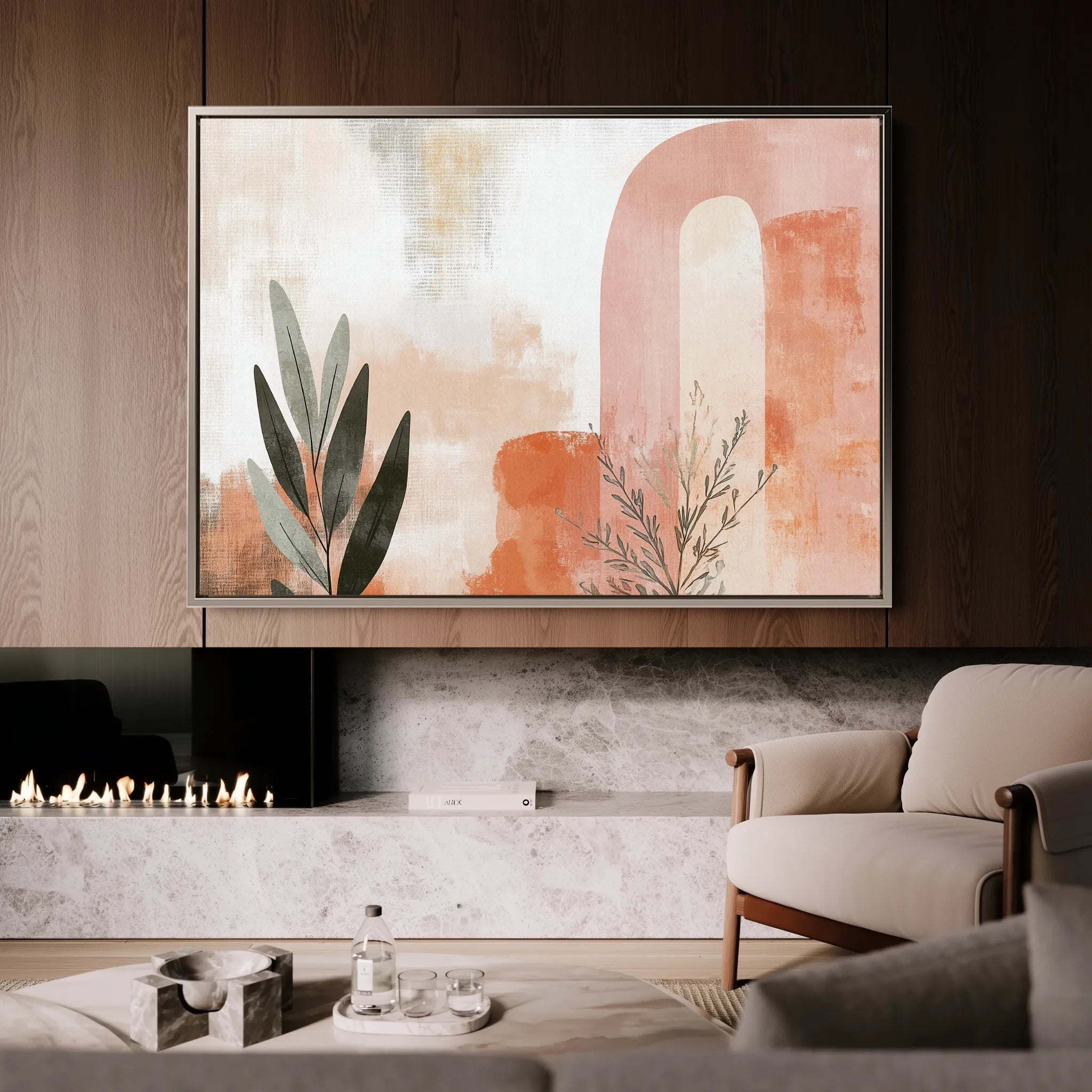 Boho 101 Canvas Art 60 x 40 cm / Black