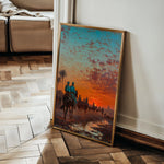 Orientalist 101 Canvas Art 60 x 40 cm / Black