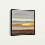 Abstract 1010 Canvas Art 60 x 60 cm / Black