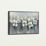 Floral 1011 Canvas Art 60 x 40 cm / Black