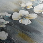 Floral 1011 Canvas Art 60 x 40 cm / Black