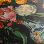 Floral 1012 Canvas Art 60 x 40 cm / Black