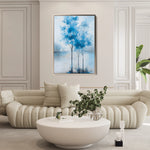Floral 1016 Canvas Art 60 x 40 cm / Black