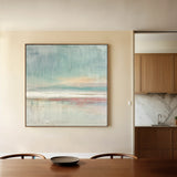 Abstract 1017 Canvas Art 60 x 60 cm / Black