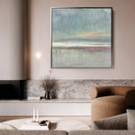 Abstract 1017 Canvas Art 60 x 60 cm / Black