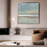 Abstract 1017 Canvas Art 60 x 60 cm / Black