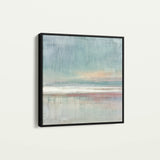 Abstract 1017 Canvas Art 60 x 60 cm / Black