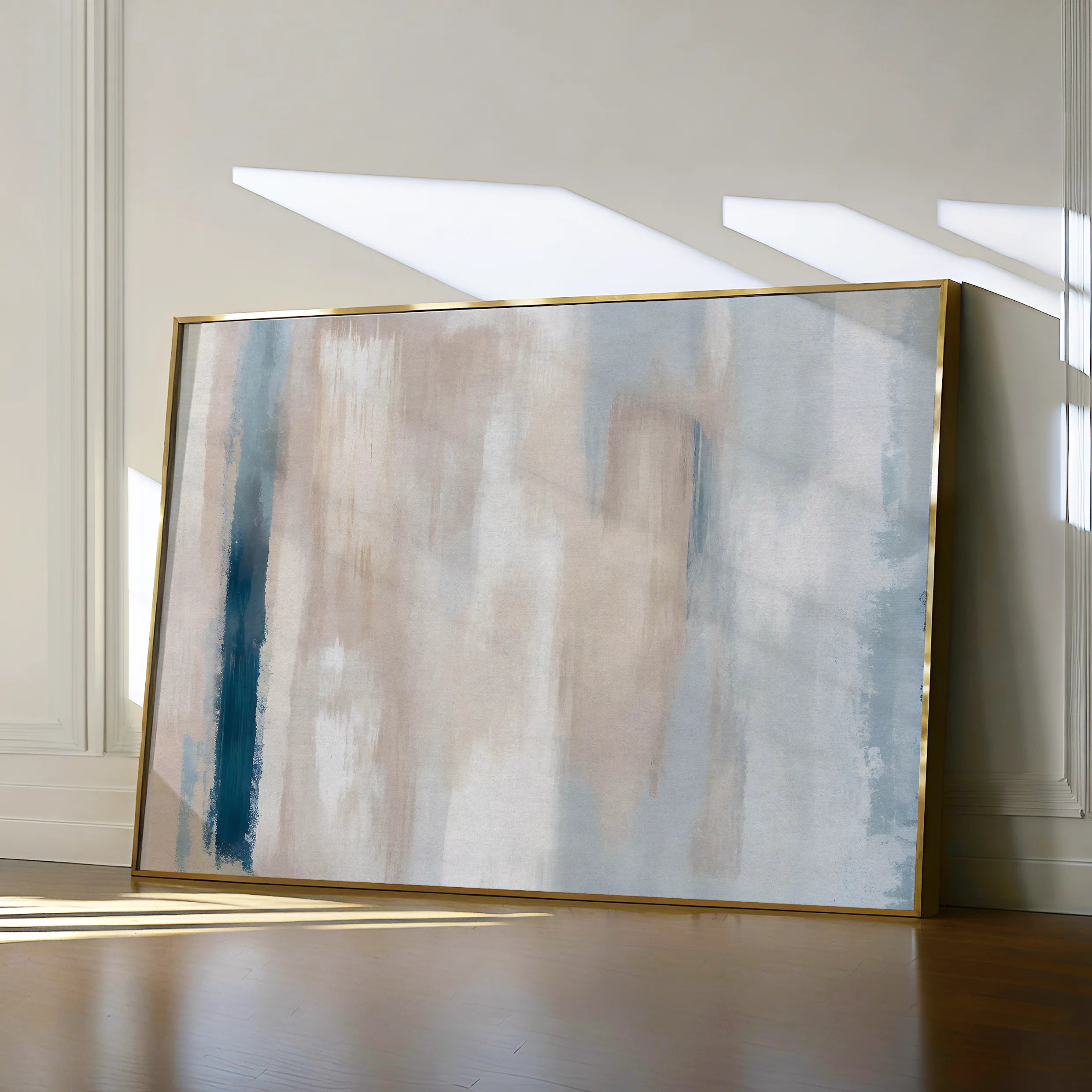 Abstract 102 Canvas Art 60 x 40 cm / Black