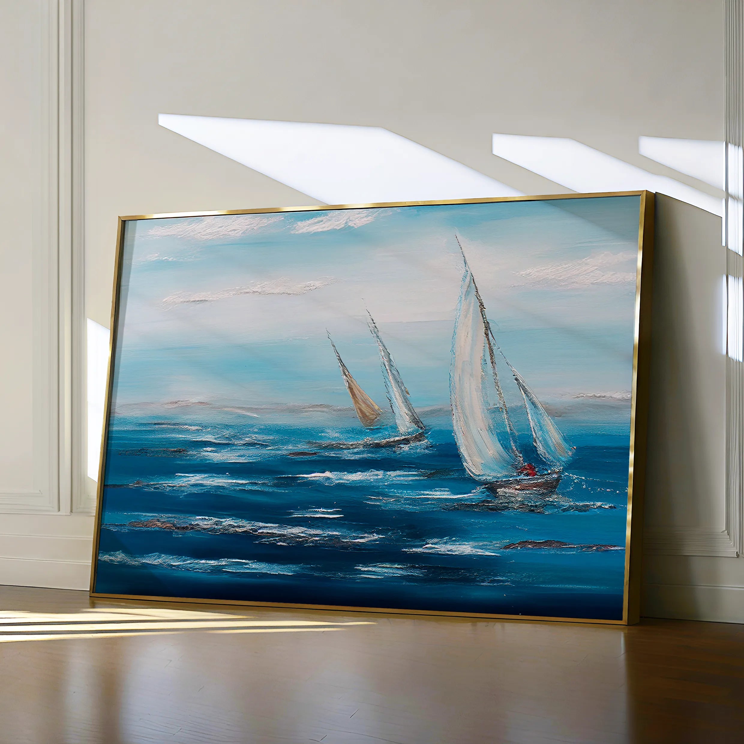 Landscape 102 Canvas Art 60 x 40 cm / Black