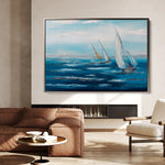 Landscape 102 Canvas Art 60 x 40 cm / Black