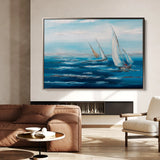 Landscape 102 Canvas Art 60 x 40 cm / Black