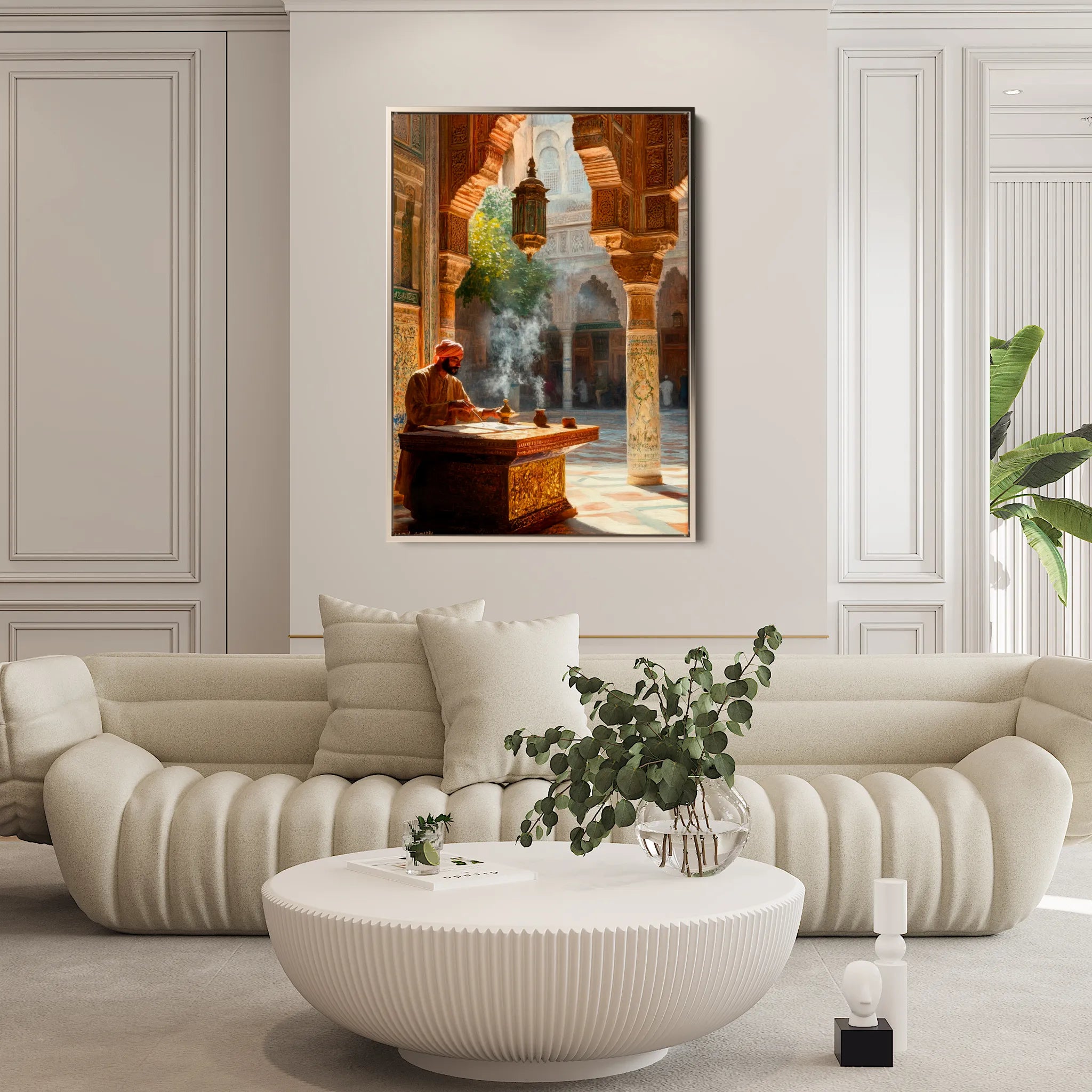 Orientalist 102 Canvas Art 60 x 40 cm / Black