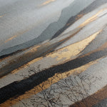 Abstract 1023 Canvas Art 60 x 60 cm / Black