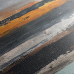 Abstract 1024 Canvas Art 60 x 60 cm / Black