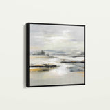 Abstract 1026 Canvas Art 60 x 60 cm / Black