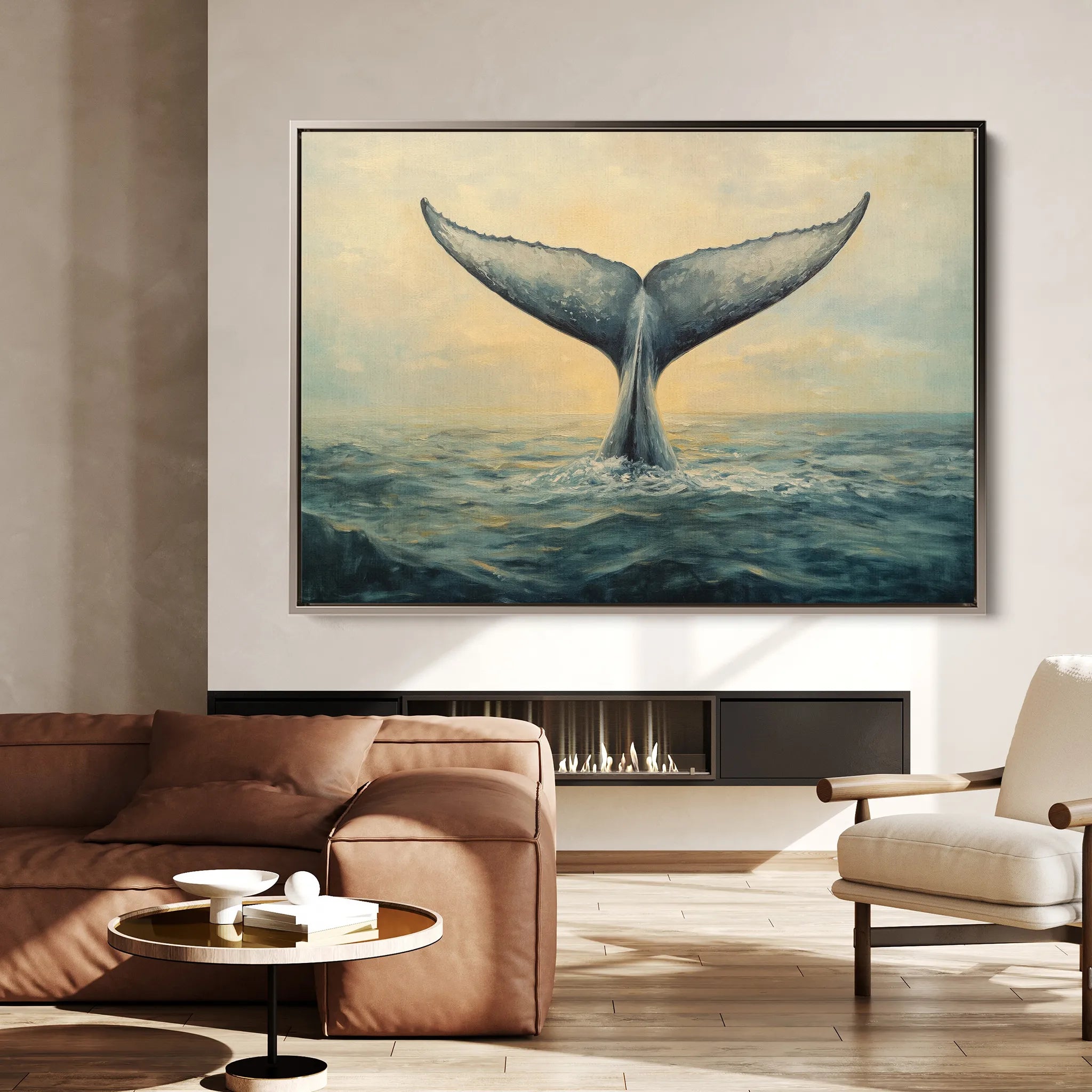 Animals 103 Canvas Art 60 x 40 cm / Black