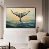 Animals 103 Canvas Art 60 x 40 cm / Black