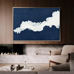 Abstract 103 Canvas Art 60 x 40 cm / Black