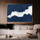 Abstract 103 Canvas Art 60 x 40 cm / Black