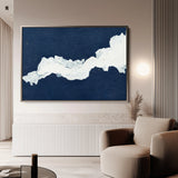Abstract 103 Canvas Art 60 x 40 cm / Black